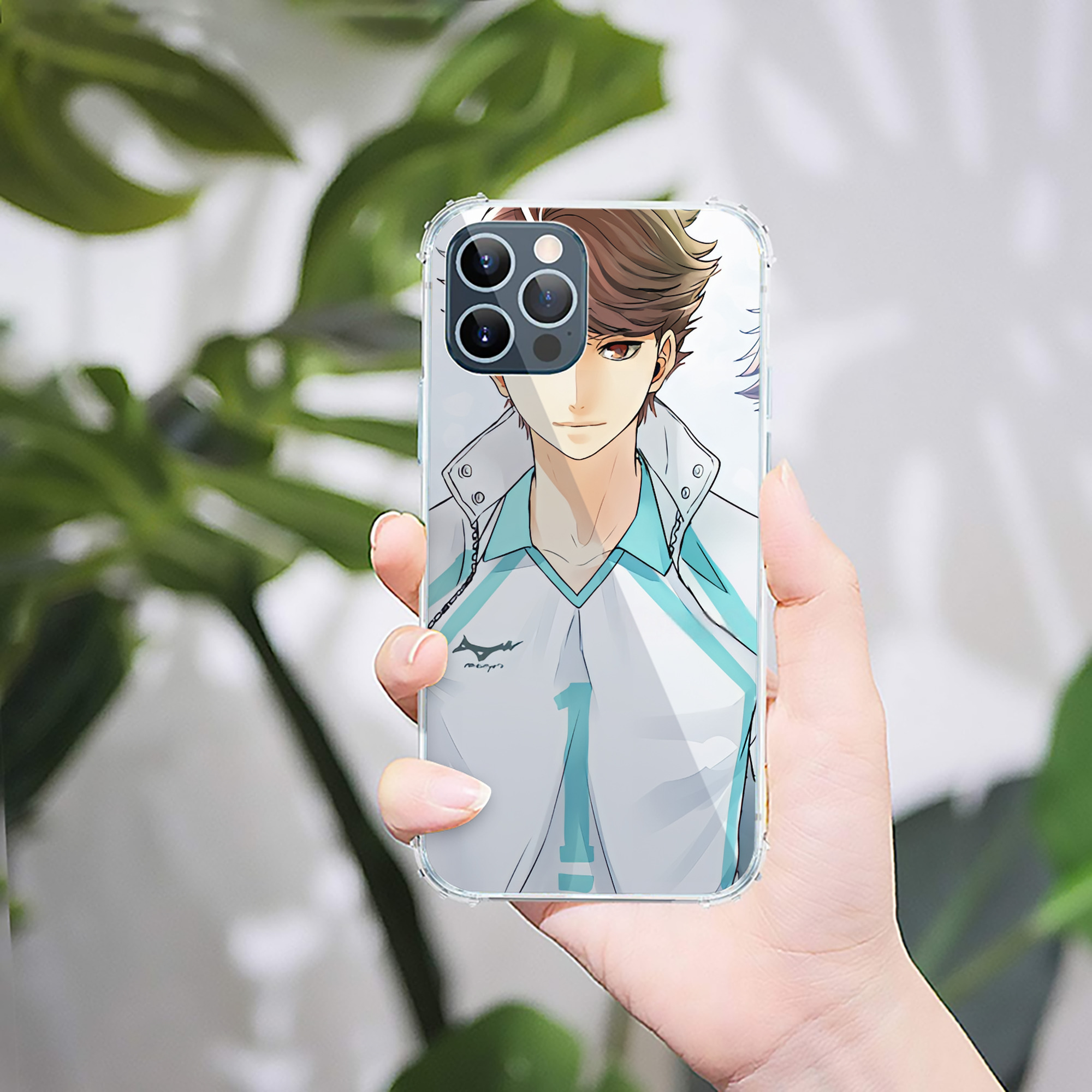 （画像用） ハイキュー!! Haikyu!! 【iPhone 12シリーズ対応】透明スマホケース（クリアソフトケース）